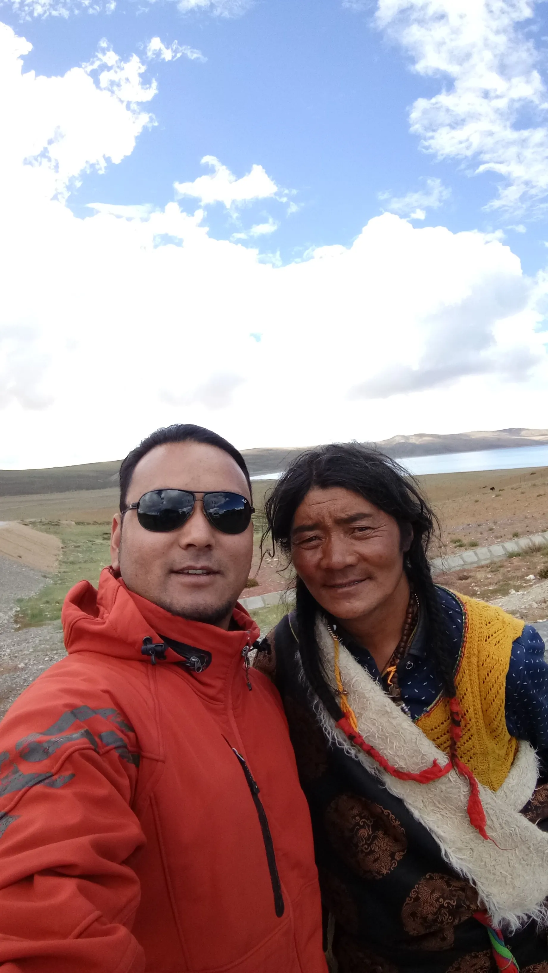 Serki Sherpa photographed on a journey in the Nepali highlands